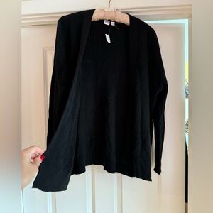 COPY - NWT Gap black open front cardigan size M